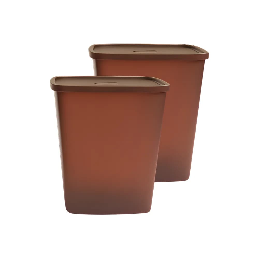 Set recipiente pătrate 1,5 L (2 buc.)